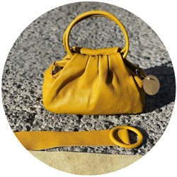 PELLE LUX (690) ocra+Ab.Z cinturón 130 napa ocra АКЦИЯ