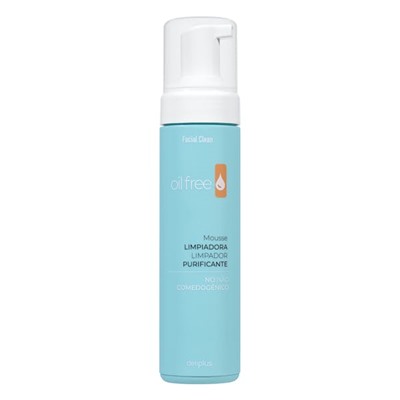 Очищающий очищающий мусс для лица Oil Free Facial Clean Deliplus для жирной и/или склонной к акне кожи