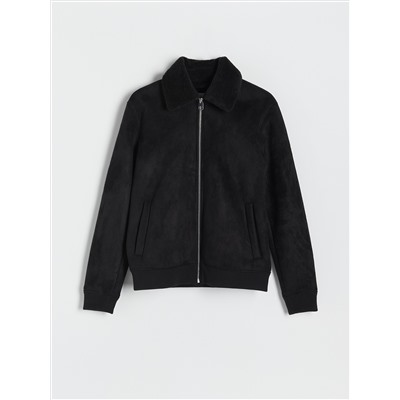 Jacke mit Sherpakragen