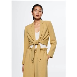 Americana corta nudo -  Mujer | MANGO OUTLET Melilla