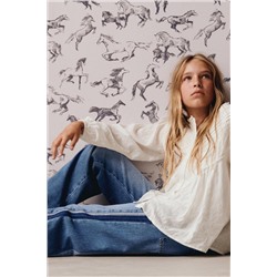 JEANS WITH SIDE STRIPES