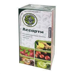 BLACK DRAGON Assorted tea Чай ассорти №1 25 пак
