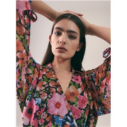 Kleid im Kimono-Schnitt
