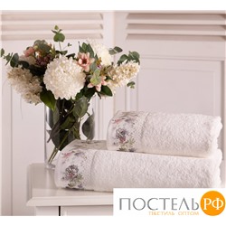 T1219T10121180 Набор полотенец Tivolyo Home VERSAILES кремовый 2 предмета