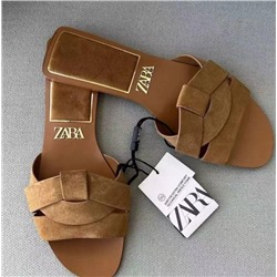 Шлепки на тонкой подошве ZAR*A