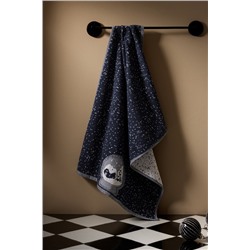 Belorne %100 Pamuk Yüz Havlusu - Lacivert - 50x70 cm