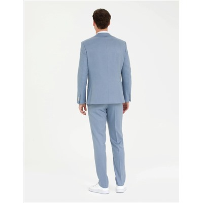 Açık Mavi Ex. Slim Fit Takım Elbise