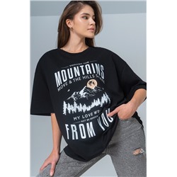 Футболка унисекс оверсайз Happyfox