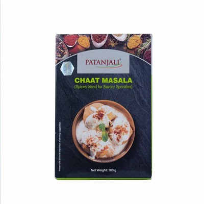 PATANJALI Chaat Masala Приправа для фруктовых салатов 100г