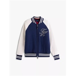 Knit Varsity Bomber
