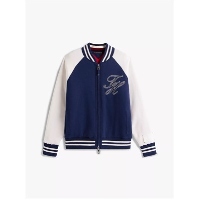 Knit Varsity Bomber