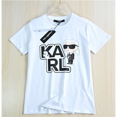 Хлопковая футболка  Karl Lagerfel*d  ОРИГИНАЛ!