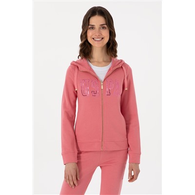 Kadın Pembe Basic Sweatshirt