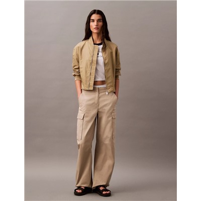 Nylon Bomber Jacket
