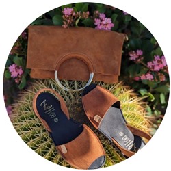 Ab.Zapatos • 3106-8 • brandy+Сумка - трансформер PELLE- SHOPPER ASA (440) cuero