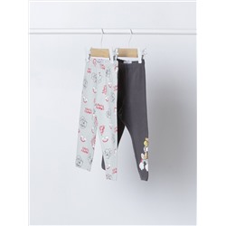 PACK DE 2 LEGGINGS AFELPADOS LOONEY TUNES © &™ WARNER BROS