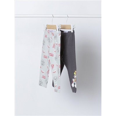 PACK DE 2 LEGGINGS AFELPADOS LOONEY TUNES © &™ WARNER BROS