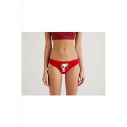 United Colors of Benetton Snoopy Baskılı Dantelli Külot 622A3Z1R1S00C-015