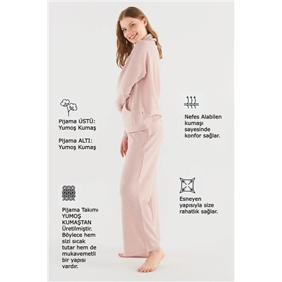 U.S. Polo Assn. 023K1.Z.6E8.T.1A8.G.R.P U.S. POLO Assn. Kadın Pijama Takımı 023K1.Z.6E8.T.1A8.G.R.P TYCLNQGT3N169253144760811