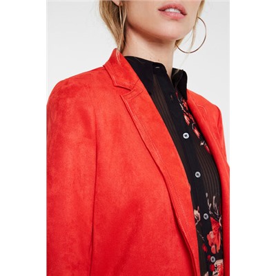 Blazer slim costuras