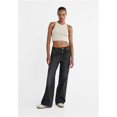 BASIC RIBBED CROP TOP