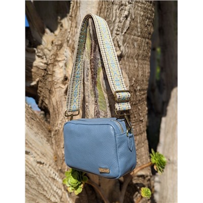 Pelle 21-20 (370) azul - CINTURON BOLSOS (130)-7 (3) АКЦИЯ