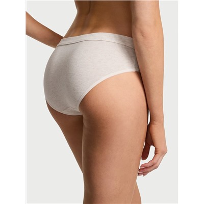 COTTON Logo Cotton Hiphugger Panty