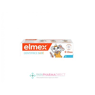 Elmex Dentifrice Bébé 0-2 ans 50ml