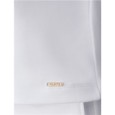 Футболка из тонкого премиального футера с эластаном