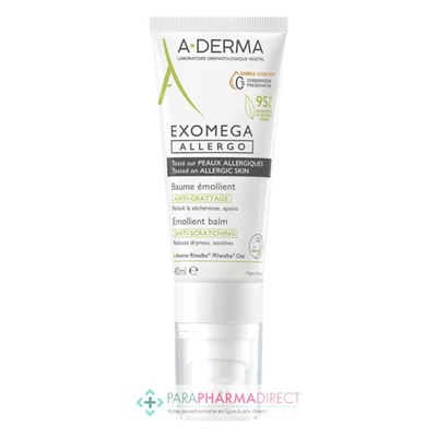 A-Derma Exomega Allergo 40 ml