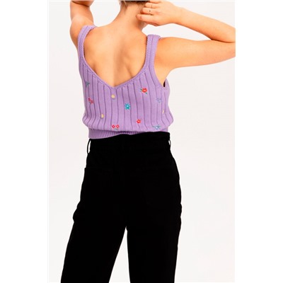 Crop top Violeta