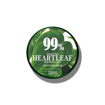 TENZERO MOISTURE HEARTLEAF SOOTHING GEL Увлажняющий и успокаивающий гель для лица и тела с экстрактом хауттюйнии 300мл