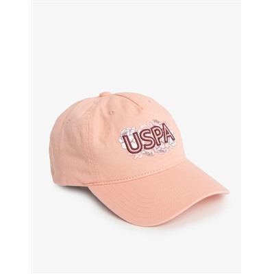 ETCHED FLORAL USPA APPLIQUE DAD CAP