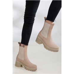 Daxtors D070 Garantili Kadın Yanı Lastikli Bot & Bootie 22KDaF100000032