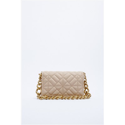BOLSO HOMBRO ACOLCHADO CADENA