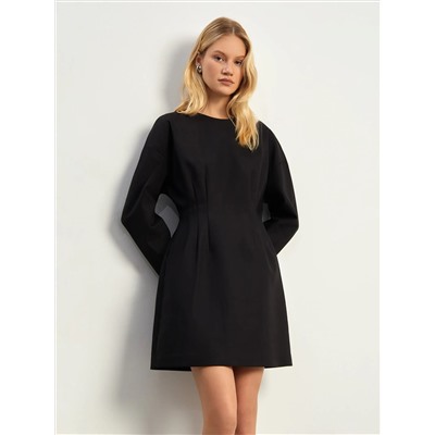 Платье мини из костюмной ткани, PL1601/lowell