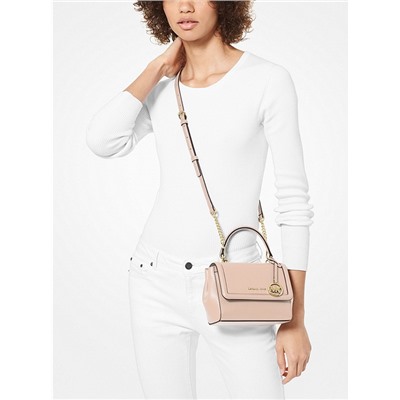 Jet Set Extra-Small Crossgrain Leather Crossbody Bag