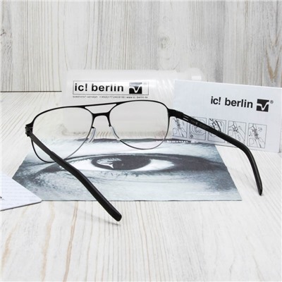 IB00039 - Оправа ic!Berlin Bata black + футляр