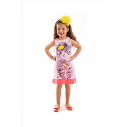 Denokids Kokoş Kedi Elbise CFF-14YELB-KED