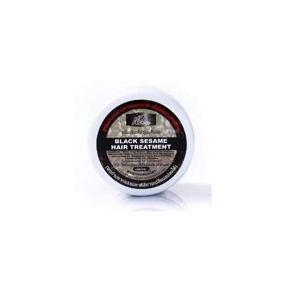 Черная маска для волос "Кунжут + Спирулина" 100 мл / NTgroup Black Sеsame hair treatment 100 ml