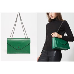 Bolso de piel Clie Verde