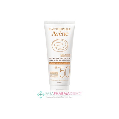 Avène Solaire Minéral SPF50+ Lait Très Haute Protection 100ml