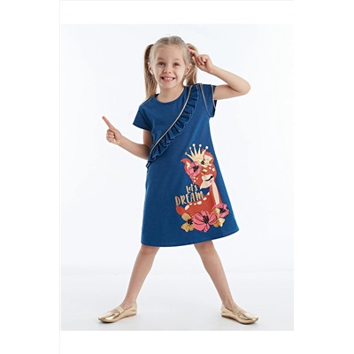 Denokids Dream Fırfırlı Kız Çocuk Elbise CFF-20Y1-029