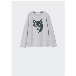 Camiseta algodón estampado -  Niño | MANGO OUTLET España