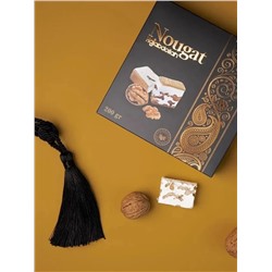 Нуга с грецким орехом "Hajabdollah" 200 гр 1/12 (черная кор.), шт