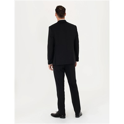 Siyah Slim Fit Takım Elbise