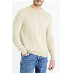 Jersey regular fit - Beige