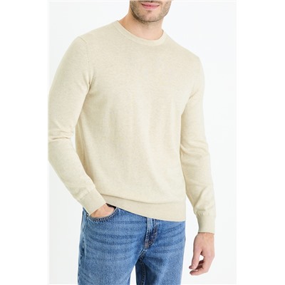 Jersey regular fit - Beige