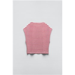 STRIPED RUSTIC T-SHIRT