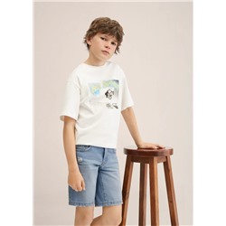 Bermudas denim rotos decorativos -  Niño | MANGO OUTLET España